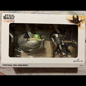 Star Wars - The Mandalorian & The Child Christmas Tree Ornaments